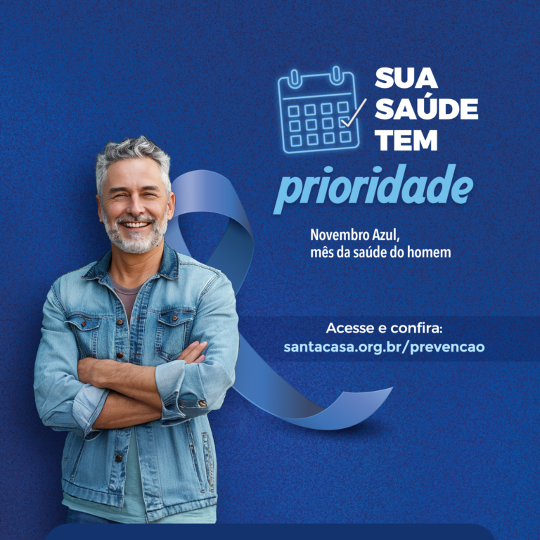 Novembro azul – Campanha reforça cuidados com a saúde do homem