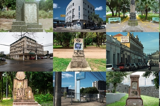 Patrimônios violados e Hoteis portais