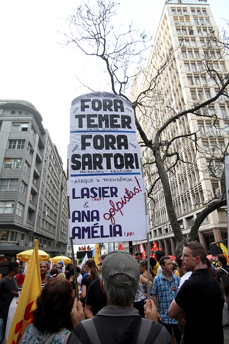 Porto Alegre | Mobilização contra a reforma da Previdência