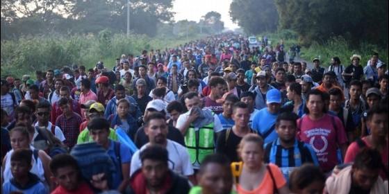 Pode chegar a 10 mil os acampados na fronteira do México com os EUA