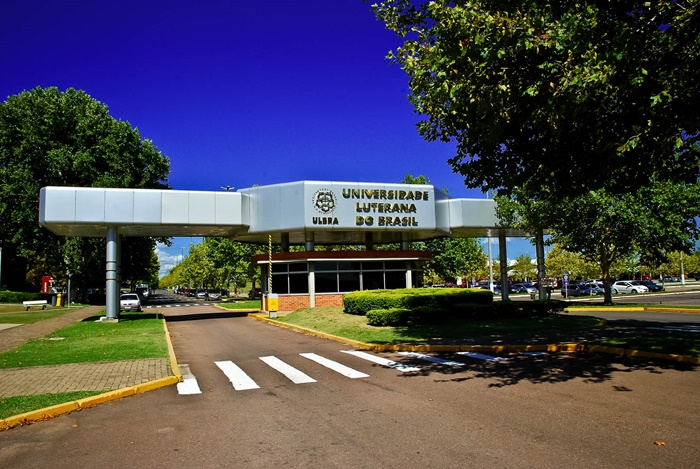 Entrada do campus Canoas da Ulbra, uma das instituições mantidas pela Aelbra, que está em processo de Recuperação Judicial