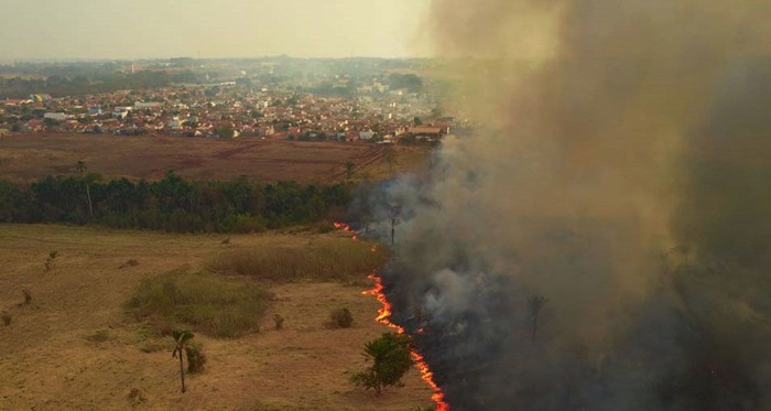 Cinco perícias realizadas pelo Centro Integrado Multiagências de Coordenação Operacional (Ciman-MT) apontaram ação humana como causa da origem das queimadas na região