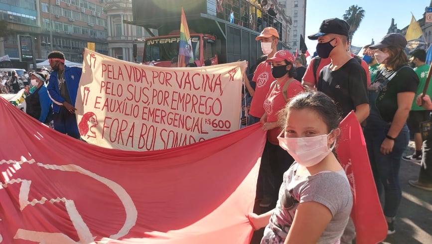 #24J Quarta onda de protestos pede impeachment de Bolsonaro
