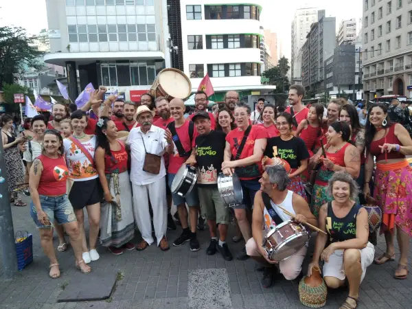 Caminhada do Fórum Mundial Social reúne milhares nas ruas de Porto Alegre | Foto: Igor Sperotto
