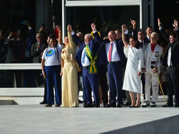 Cerimônia de posse do presidente da República, Luiz Inácio Lula da Silva no Palácio do Planalto