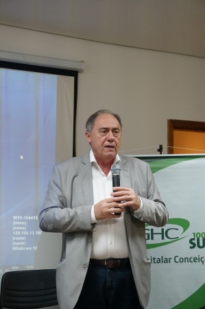 Presidente da Fundação Ecarta, professor Marcos Fuhr