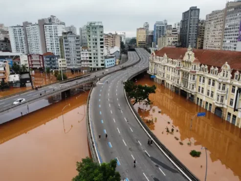 Inundações em Porto Alegre