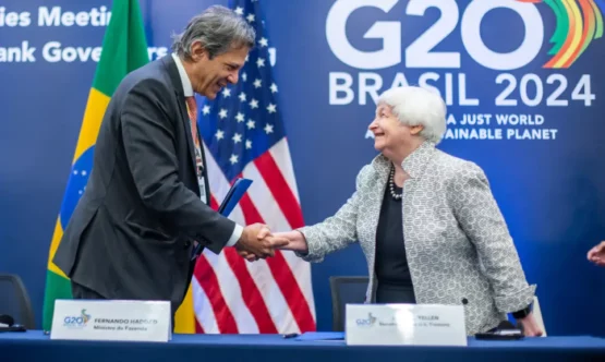 Brasil e Estados Unidos firmam parceria sobre clima | Foto: Diogo Zacarias/ Ministério da Fazenda