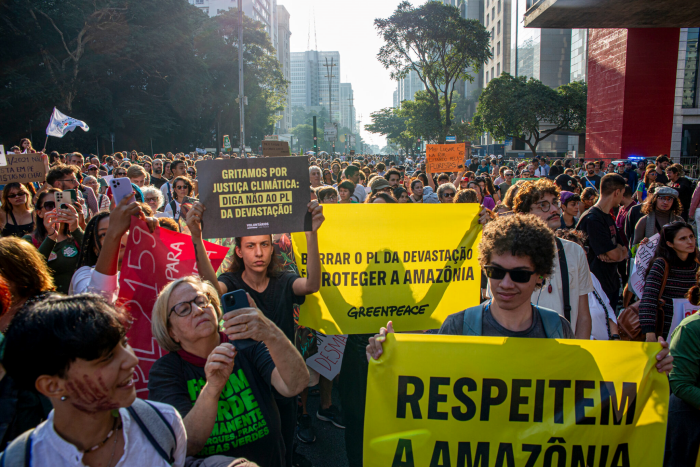 Na iminência de ser votado, PL da Devastação é alvo de protestos