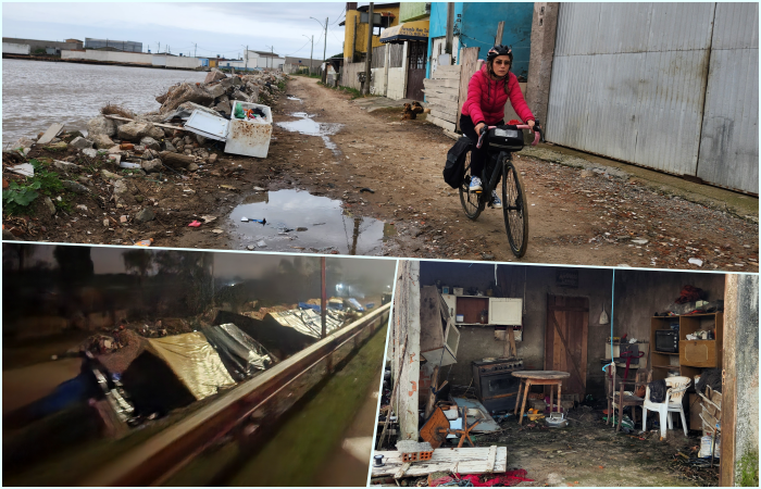 Livro narra em texto e fotos o caminho das águas da enchente de 2024