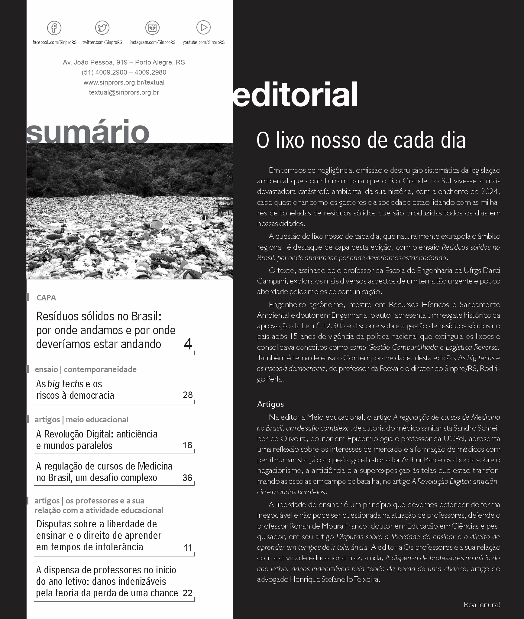 Página Revista