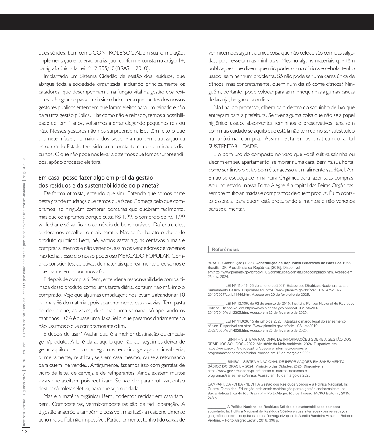 Página Revista