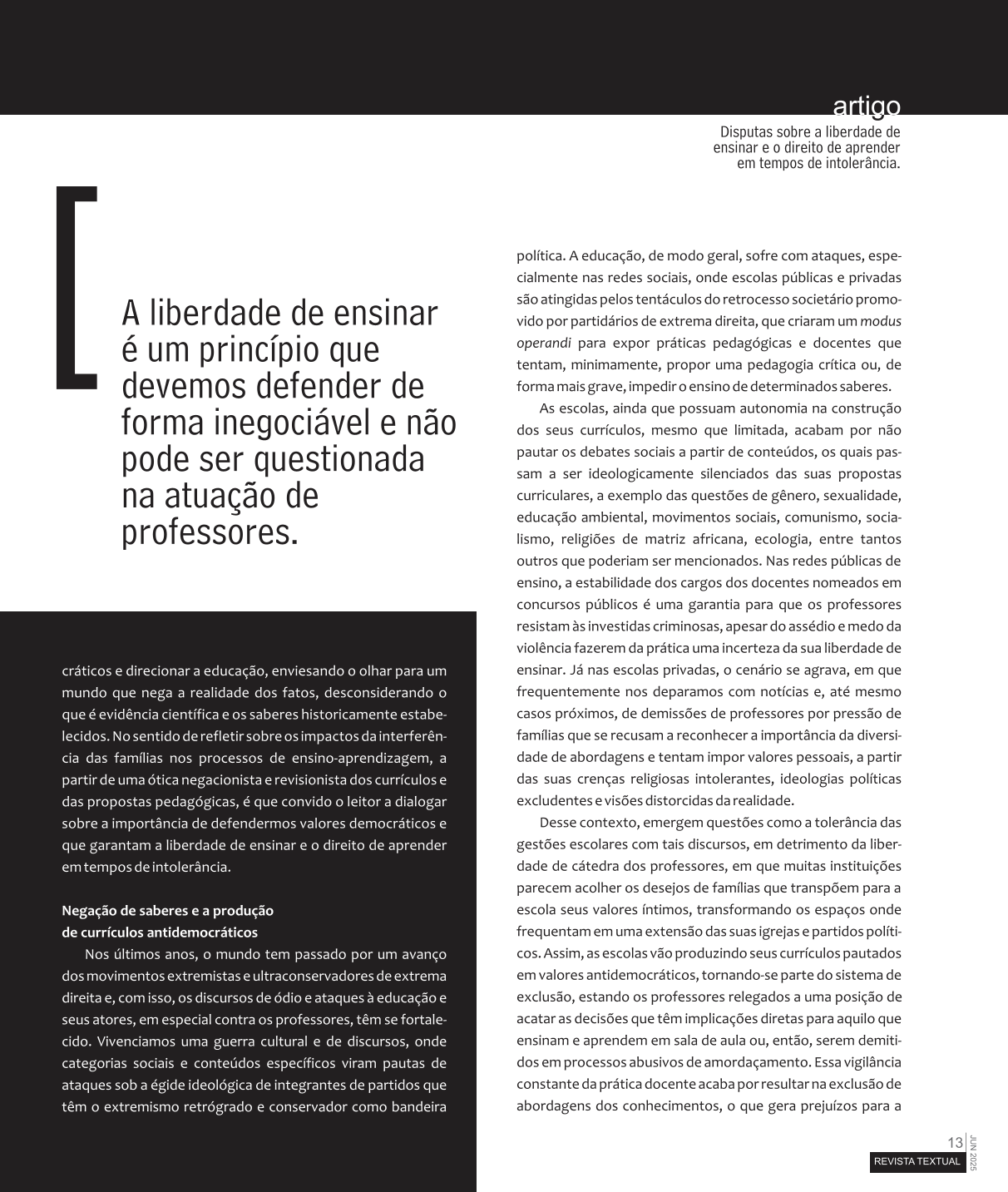 Página Revista