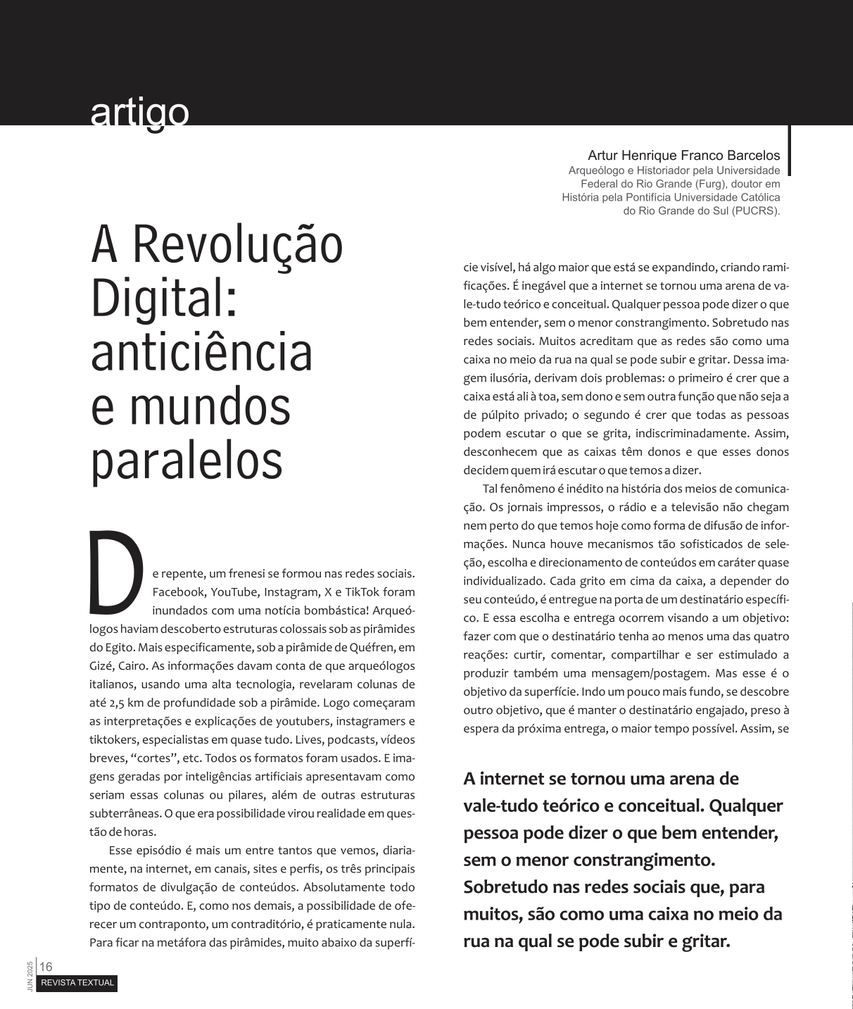 Página Revista