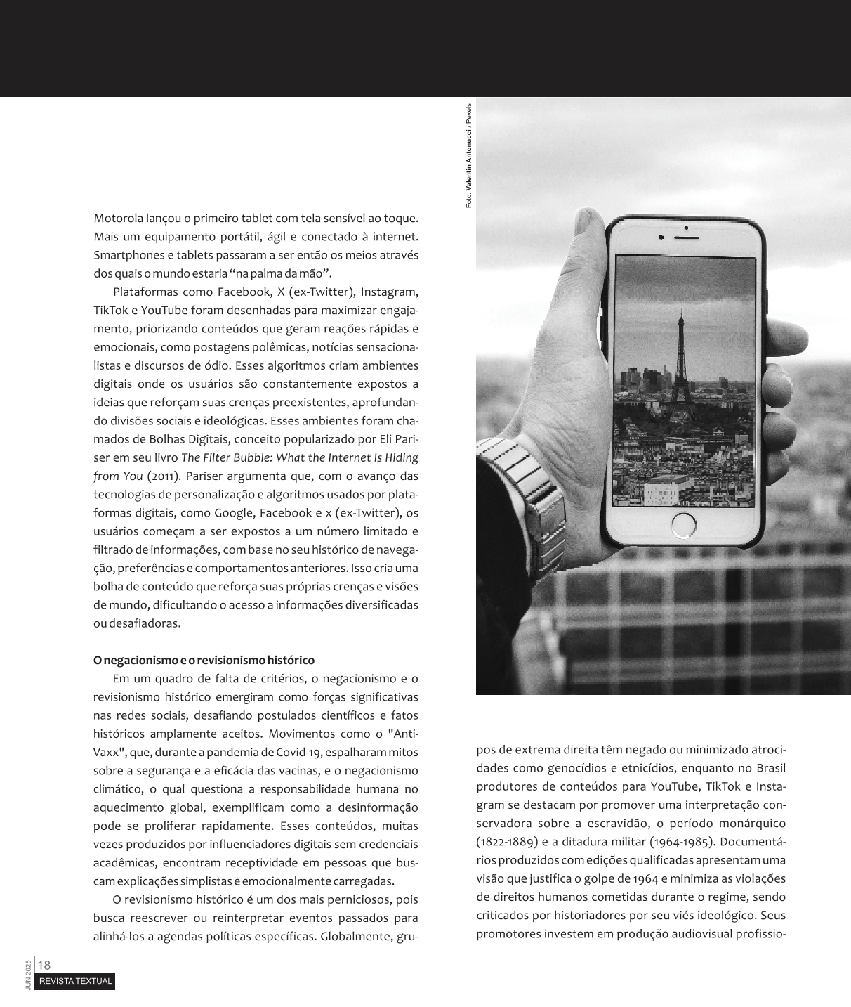 Página Revista