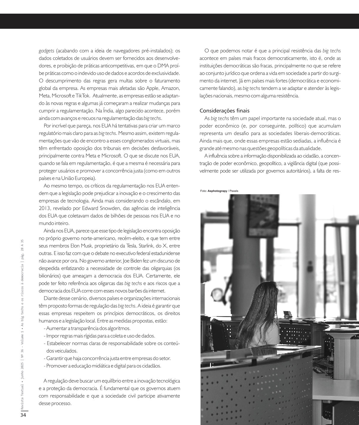 Página Revista