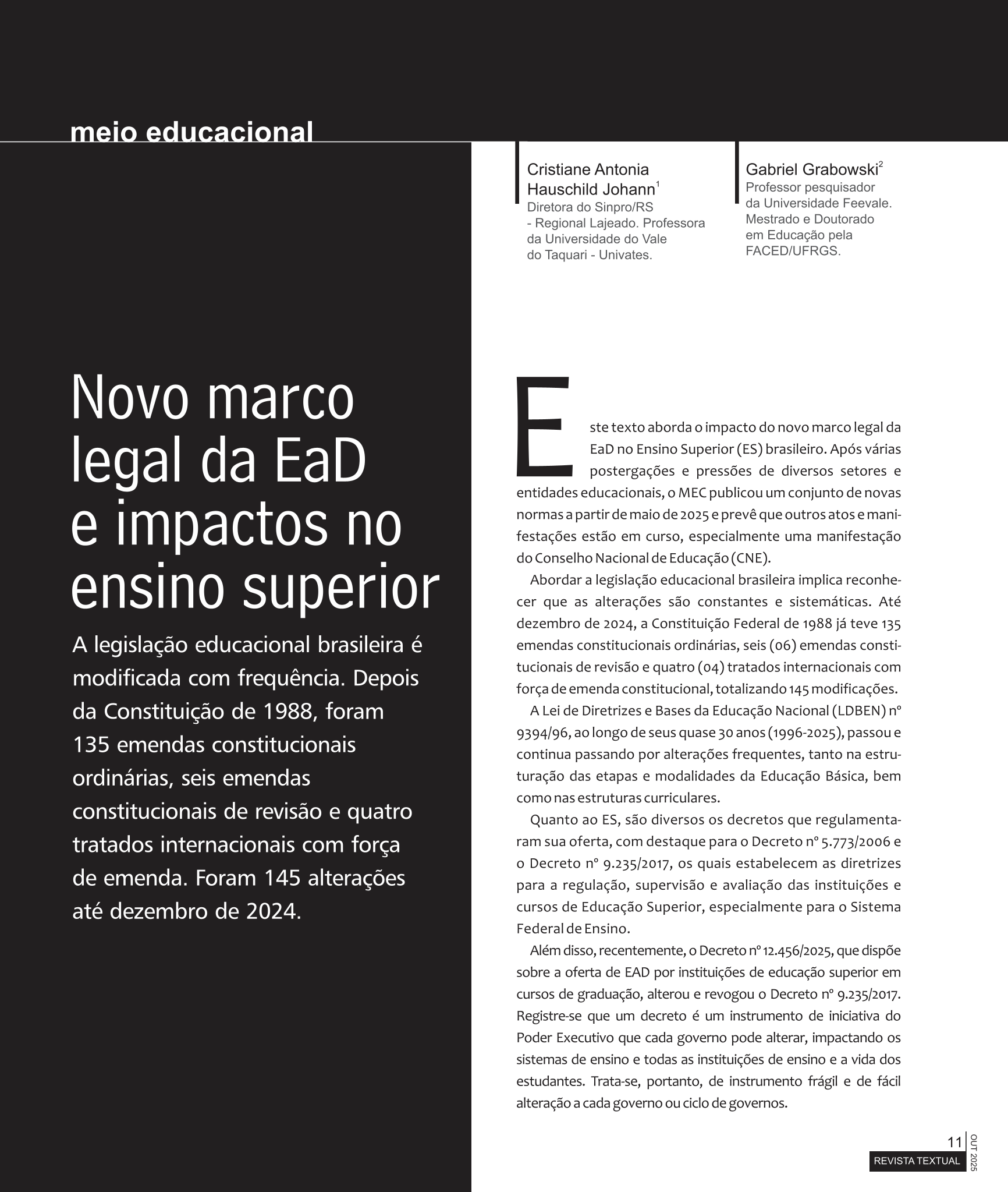 Página Revista