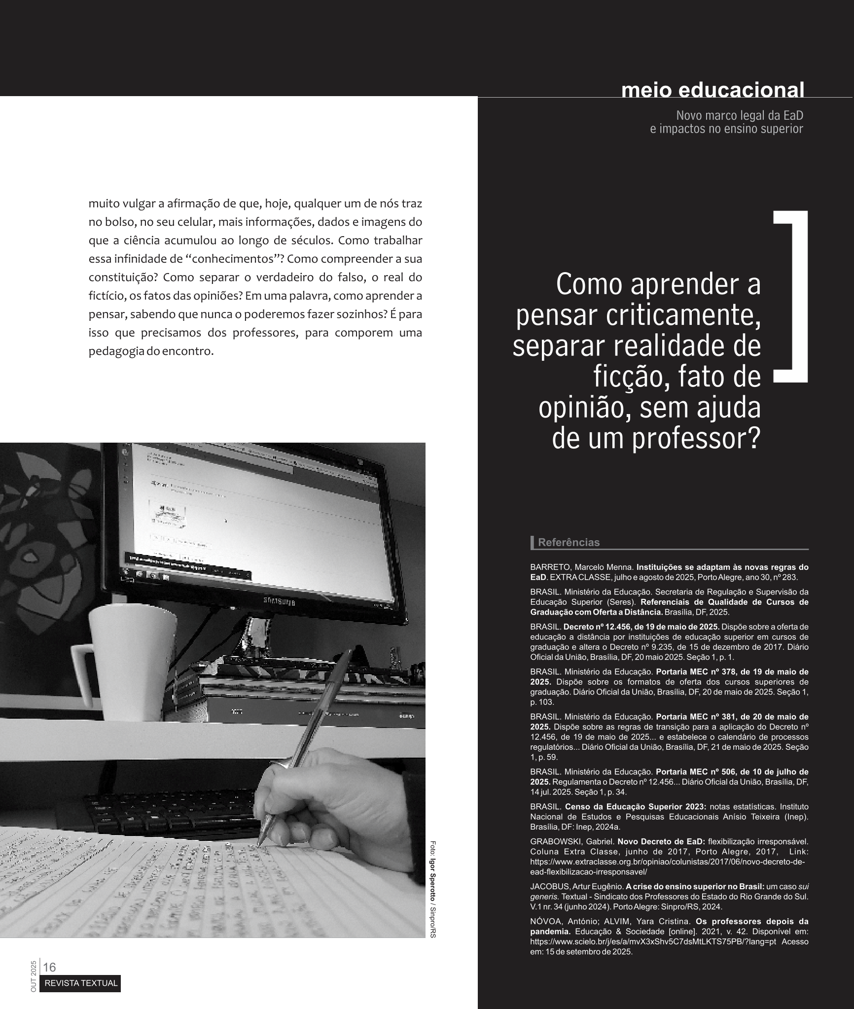Página Revista