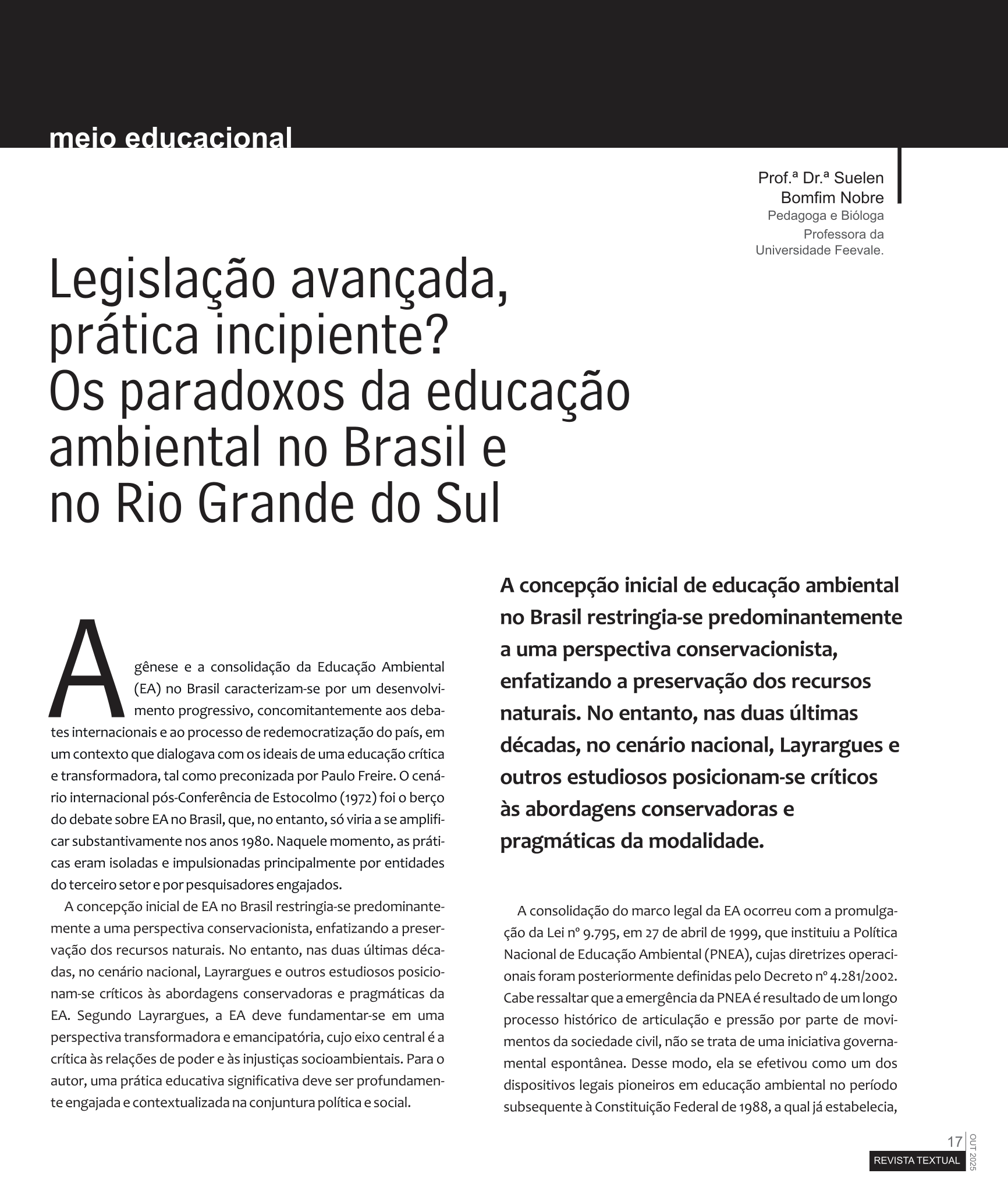 Página Revista