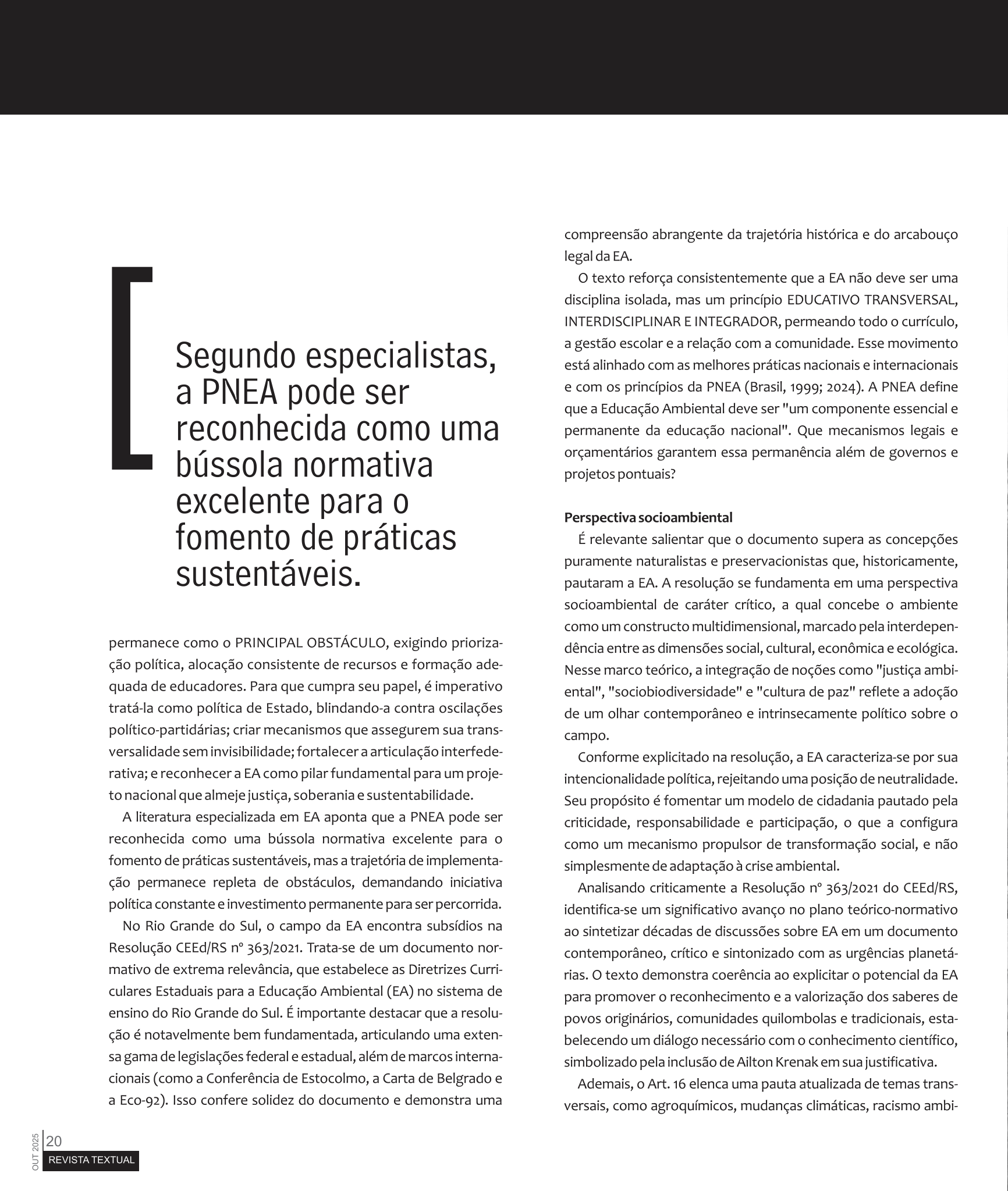 Página Revista