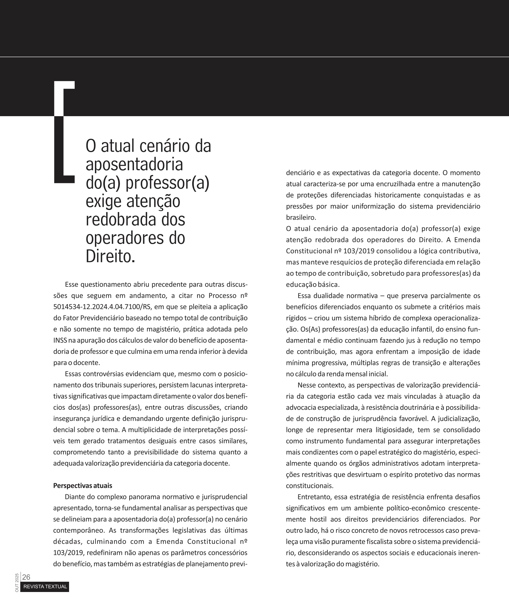 Página Revista