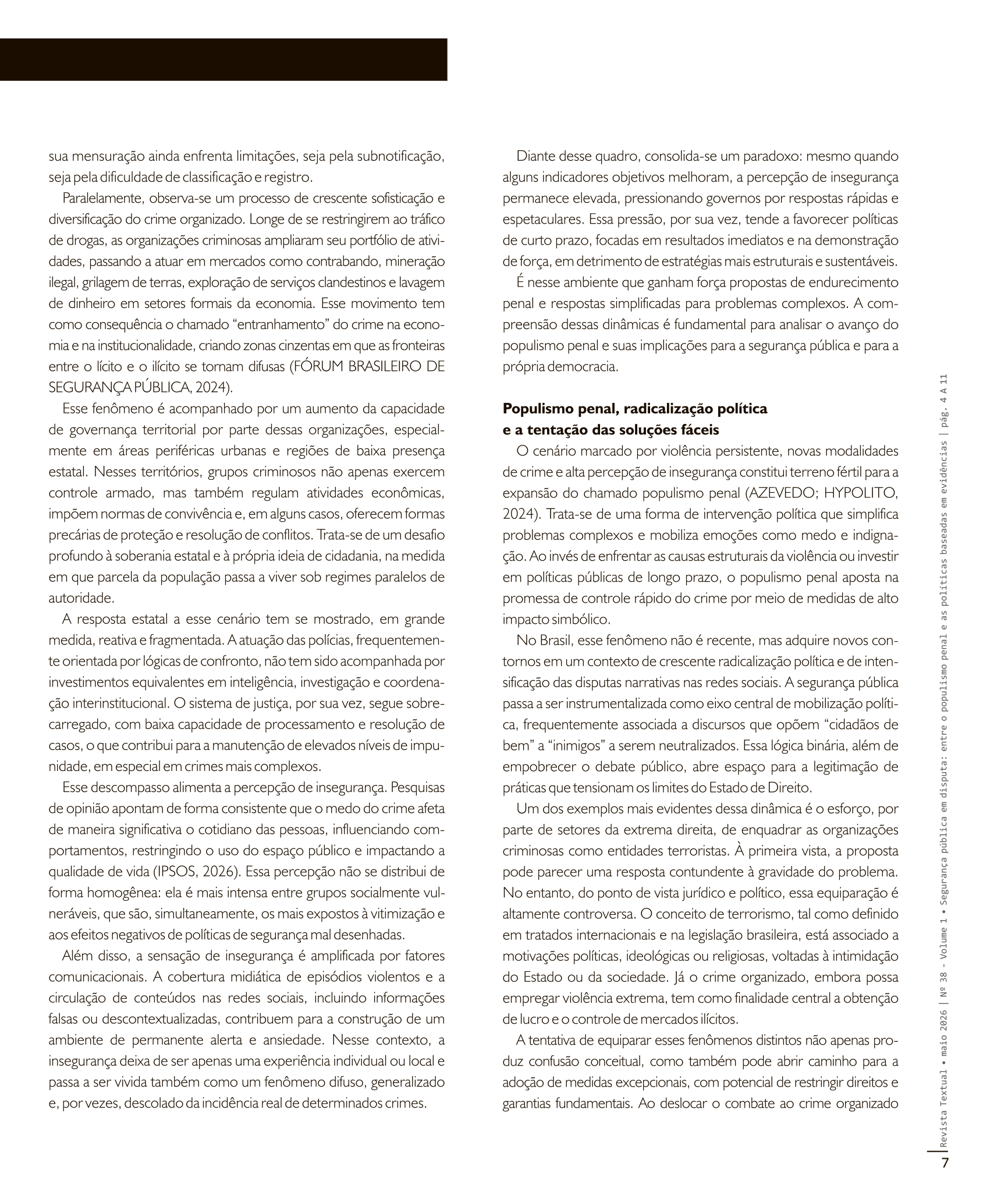Página Revista
