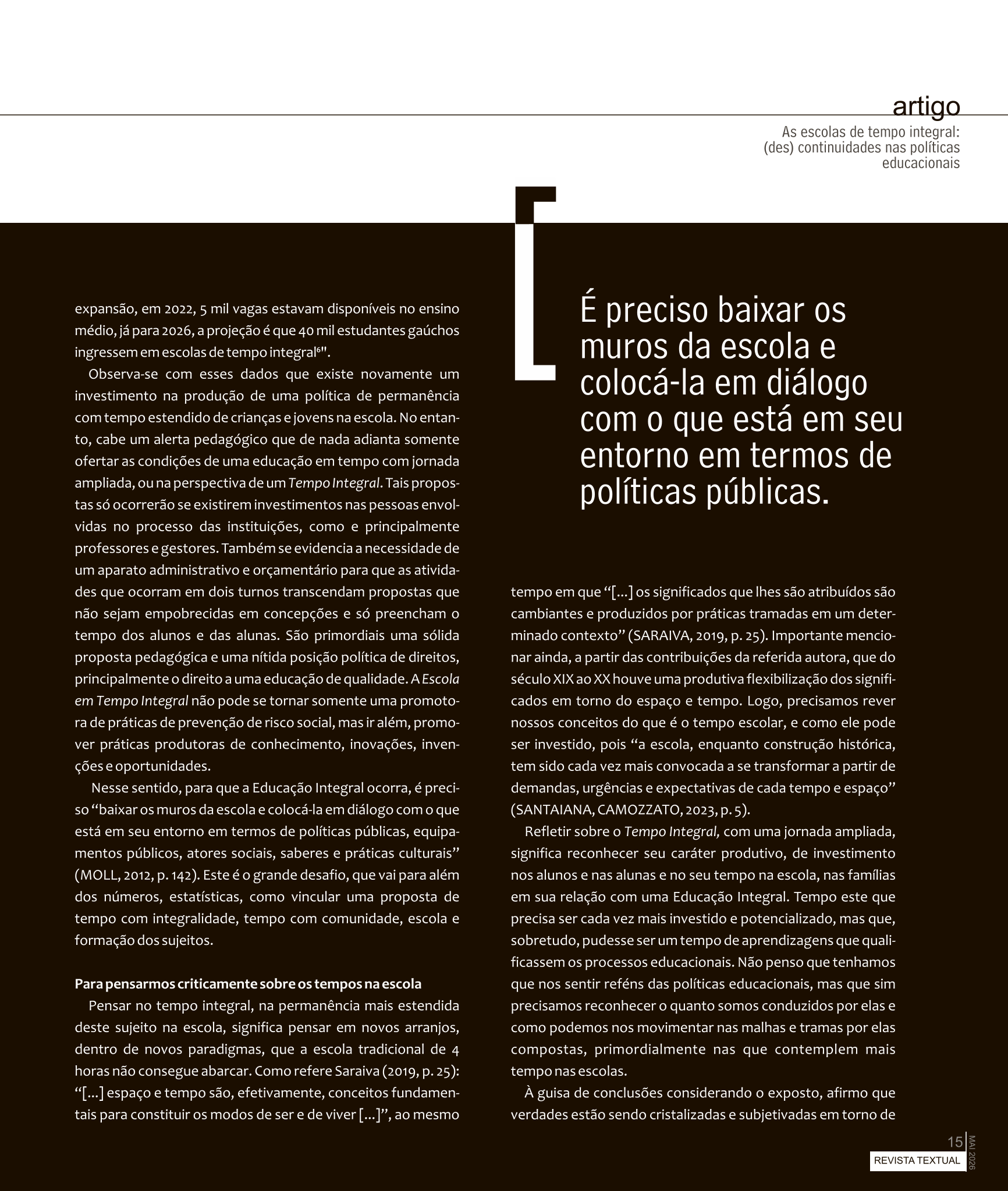 Página Revista