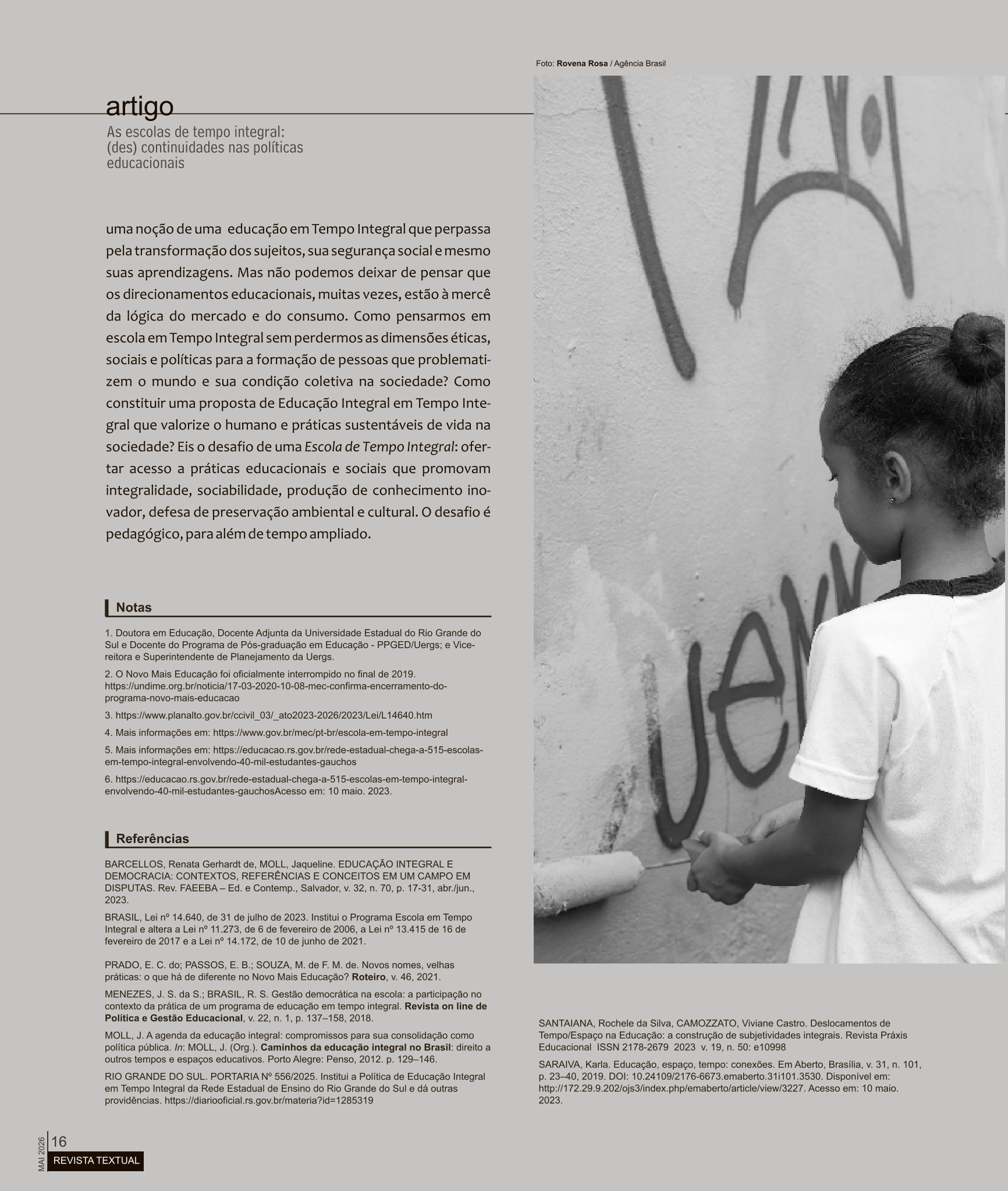 Página Revista