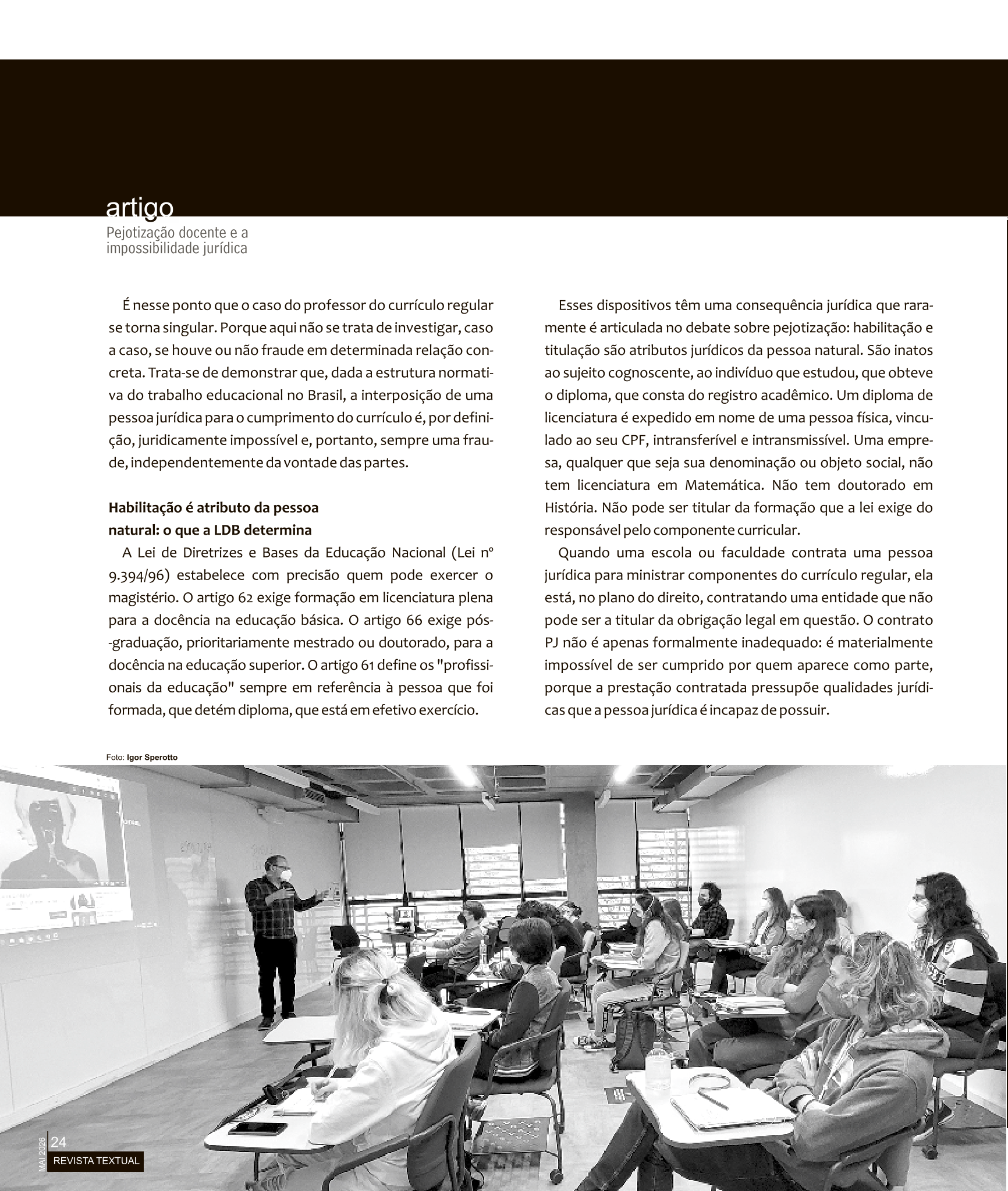 Página Revista