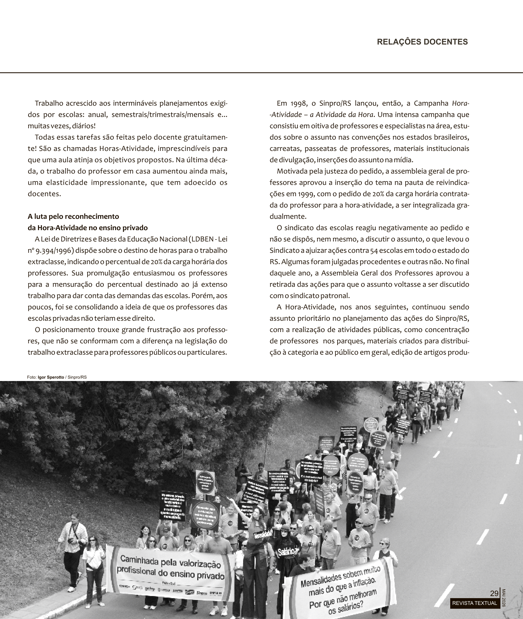 Página Revista