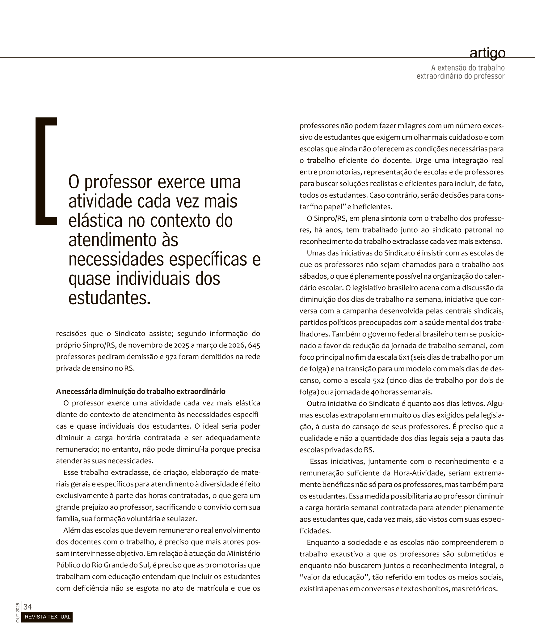 Página Revista