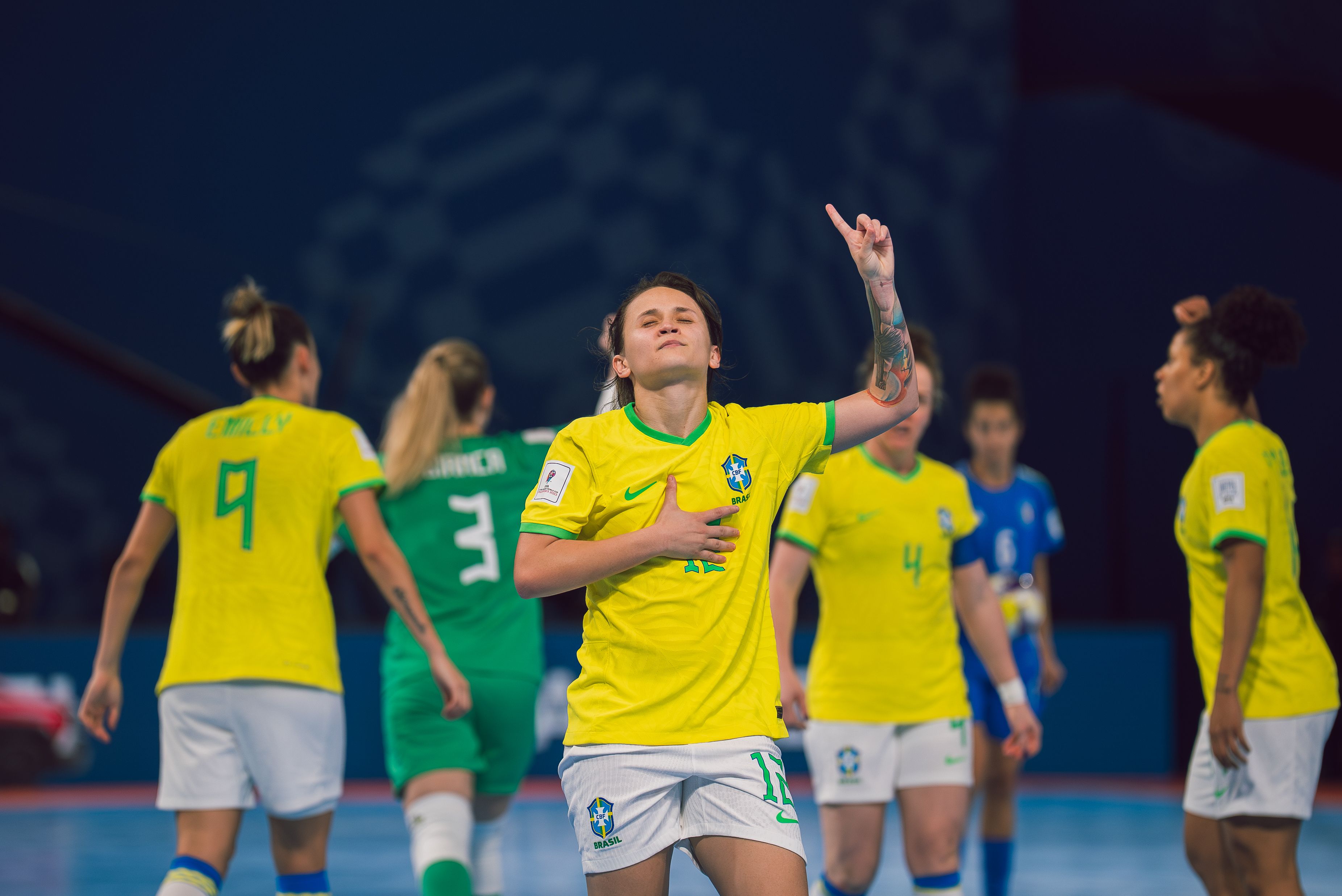 Amandinha faz dois gols na goleada por 6 a 1 na ItáliaCréditos: Fabio Souza/CBF