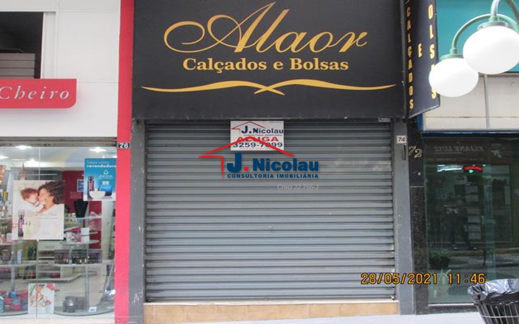 LOJA CENTRO 60 M² - GALERIA NOVA BARÃO