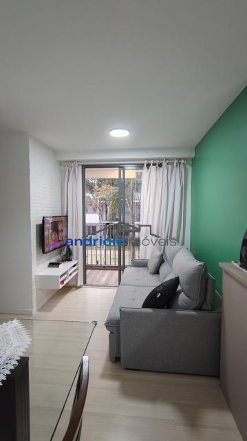 Belo apartamento de 46m² 