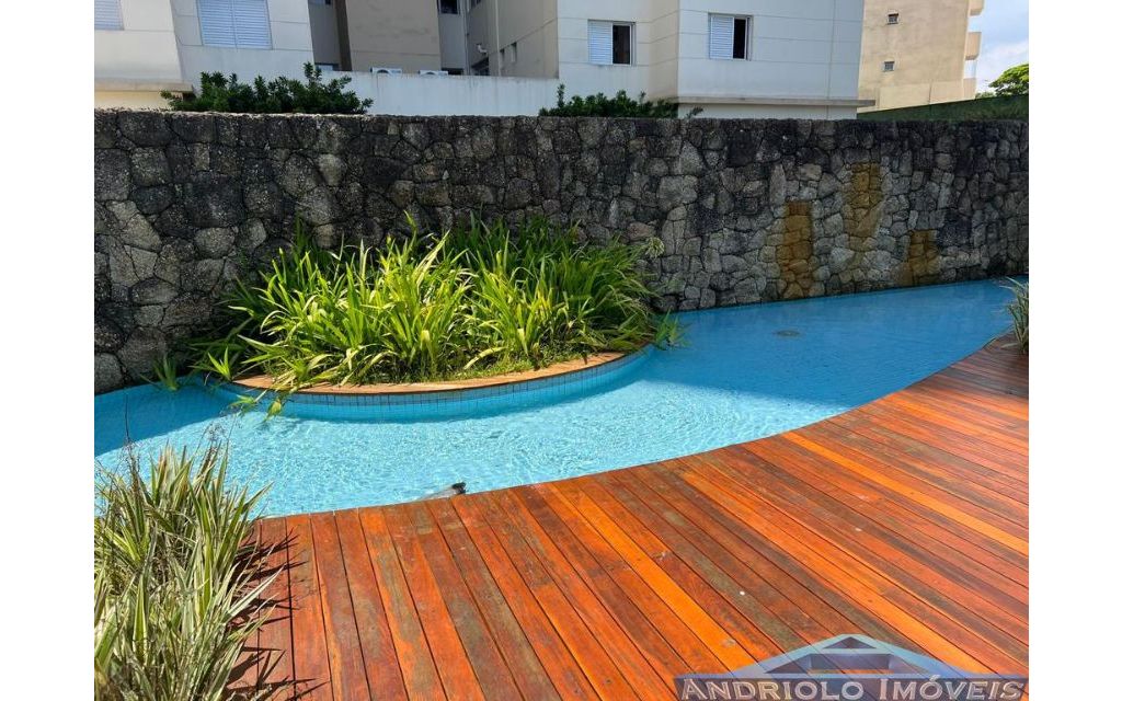 APARTAMENTO RESIDENCIAL em Condominio Clube de 121m²  com Area de Servico, Armario de Cozinha, Armario Embutido, Churrasqueira, Closet, Escritorio, Piscina, Playground, Quadra PoliEsportiva, Sala de Ginastica, Seguranca Patrimonial, Varanda, 2 Dormitórios, 2 Suites, 4 Banheiros, 2 Salas, 2 Garagem, 23 Quantidade de Andar, Lavabo, Cozinha, Garagem Rotativa, Salão de Festa, Elevador, Sauna, Salão de Jogos, 4 Quantidade por Andar, Interfone, Gerador. 