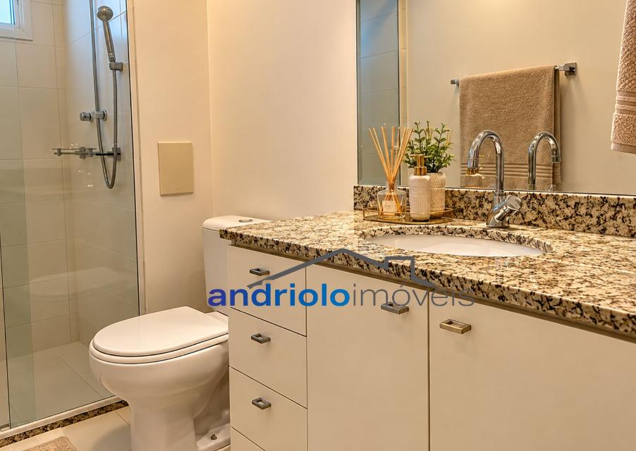 Ótimo apartamento com 121 m², localizado em uma das regiões mais valorizadas da Granja Julieta, na Rua do Carreiro de Pedra, 111, em condomínio clube com infraestrutura completa, segurança e fácil acesso às principais vias da cidade.
O imóvel possui uma planta muito bem distribuída, com 3 dormitórios, sendo 1 suíte com closet, escritório, amplas salas de estar e jantar integradas, lavabo, 4 banheiros, cozinha planejada com armários, despensa, área de serviço, com ar condicionado.
A varanda gourmet com churrasqueira é perfeita para receber amigos e familiares, oferecendo um ambiente aconchegante e funcional.

Além dos armários planejados na cozinha e dormitórios.
O imóvel conta ainda com 2 vagas de garagem cobertas.