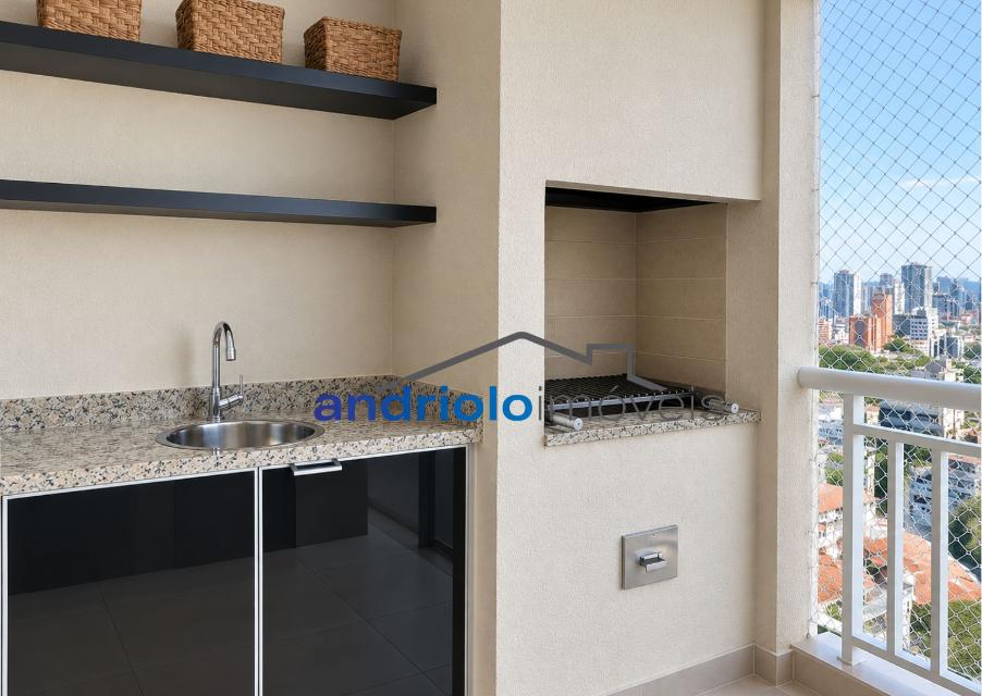 Ótimo apartamento com 121 m², localizado em uma das regiões mais valorizadas da Granja Julieta, na Rua do Carreiro de Pedra, 111, em condomínio clube com infraestrutura completa, segurança e fácil acesso às principais vias da cidade.
O imóvel possui uma planta muito bem distribuída, com 3 dormitórios, sendo 1 suíte com closet, escritório, amplas salas de estar e jantar integradas, lavabo, 4 banheiros, cozinha planejada com armários, despensa, área de serviço, com ar condicionado.
A varanda gourmet com churrasqueira é perfeita para receber amigos e familiares, oferecendo um ambiente aconchegante e funcional.

Além dos armários planejados na cozinha e dormitórios.
O imóvel conta ainda com 2 vagas de garagem cobertas.