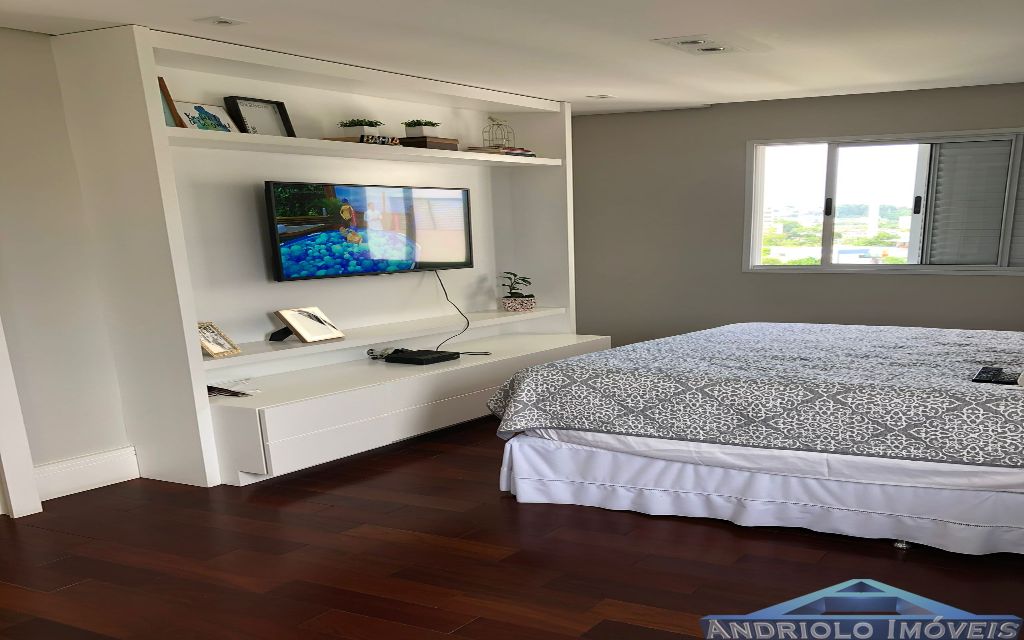 APARTAMENTO RESIDENCIAL em Condominio Clube de 121m²  com Area de Servico, Armario de Cozinha, Armario Embutido, Churrasqueira, Closet, Escritorio, Piscina, Playground, Quadra PoliEsportiva, Sala de Ginastica, Seguranca Patrimonial, Varanda, 2 Dormitórios, 2 Suites, 4 Banheiros, 2 Salas, 2 Garagem, 23 Quantidade de Andar, Lavabo, Cozinha, Garagem Rotativa, Salão de Festa, Elevador, Sauna, Salão de Jogos, 4 Quantidade por Andar, Interfone, Gerador. 