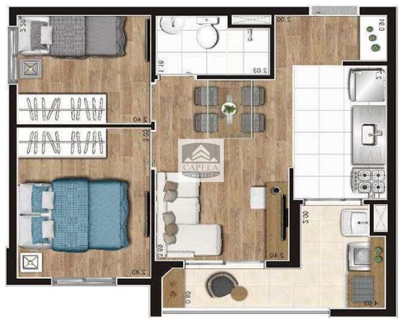 0a1753c6-3f17-4095-8ea4-7579a71862d4-CAPELA APARTAMENTO Vila Guaca 33112 APARTAMENTO VENDA MANDAQUI,  42m², 2 dorm., 1 vaga