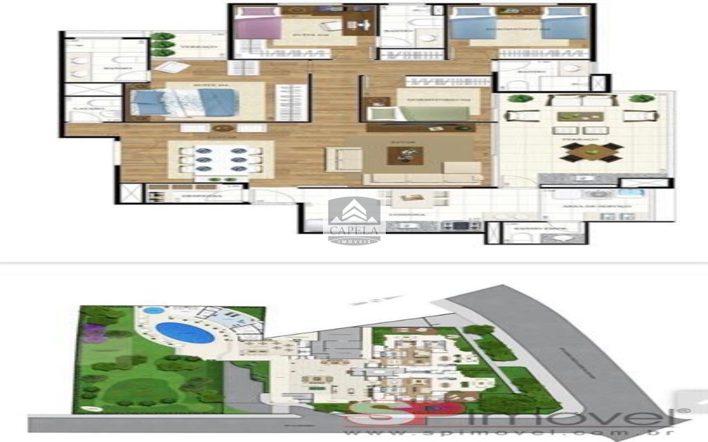 433b7bd0-9ae2-4f21-9cc8-0db0d8593096-CAPELA APARTAMENTO Vila Albertina 29149 APARTAMENTO VENDA TREMEMBÉ, 136 m², 3 suítes  