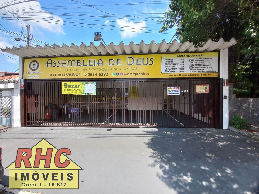  GALPÃO COM 02 CASAS - VILA PALMARES - SANTO ANDRÉ