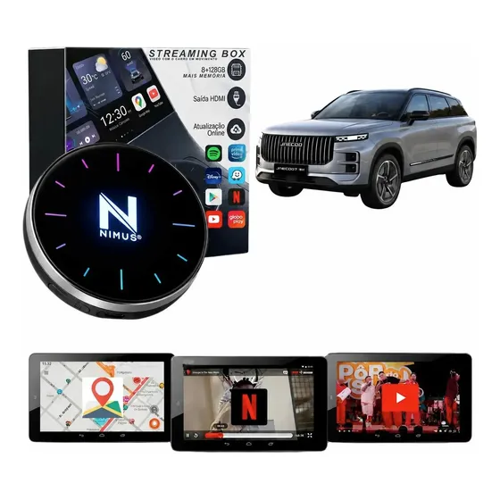 Streaming Box Jaecoo 7 Nimus Premium 8gb 128gb Android 4g U