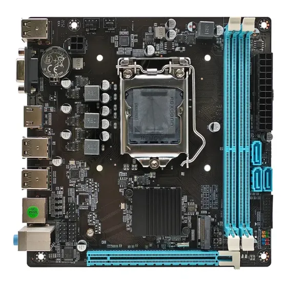 Placa-mãe Bluecase Bmbh61-g2hg-itx H61 Lga 1155 Preto