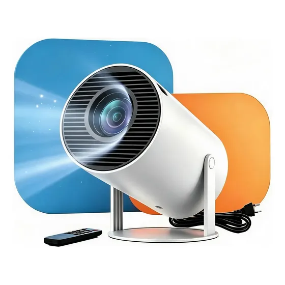 Projetor Hy300 Smart Portátil Full Hd 4k Android 11 Wi-fi