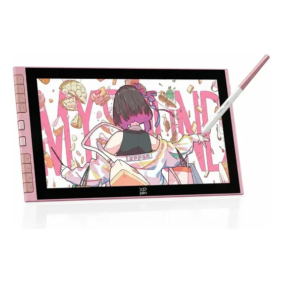 Mesa Digitalizadora Display Xppen Artist 12 3a Geração Rosa