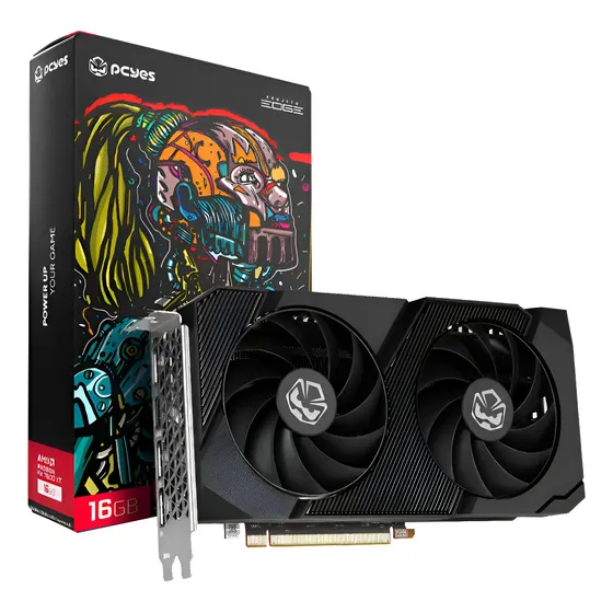 Gpu Amd Radeon Rx 7600xt 16gb Gddr6 128 Bits Projeto Edge