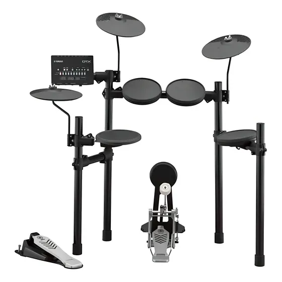 Bateria Eletrônica Yamaha Dtx452k Série Dtx402 Preto