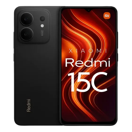 Xiaomi Redmi 15c 256gb 8gb Ram Virtual Black- Versão Global
