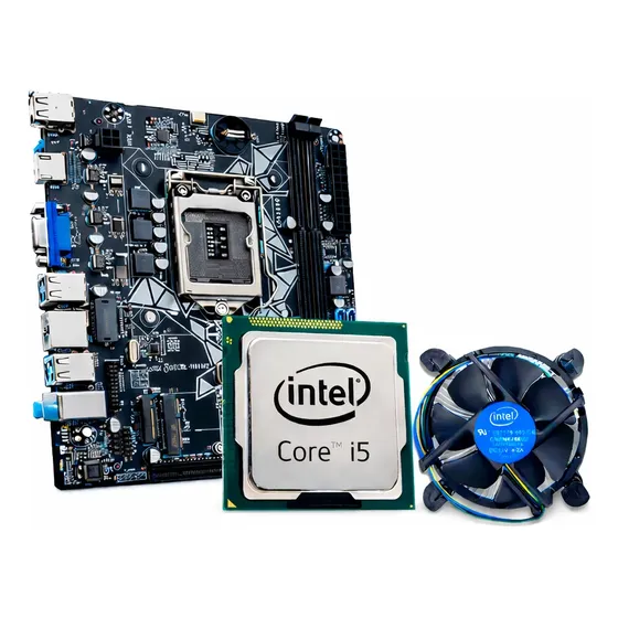 Kit Topsystem Intel I5 2º Geração, Placa Mae H61, E Cooler