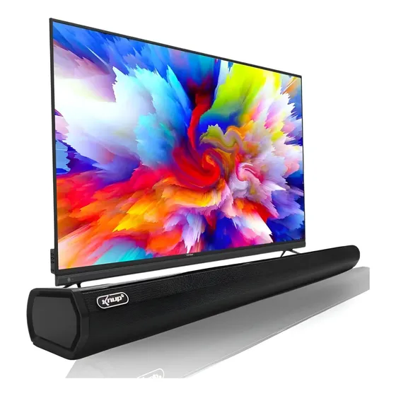 Caixa Soundbar Bluetooth Barra De Som Tv Smart Hdmi Woofer
